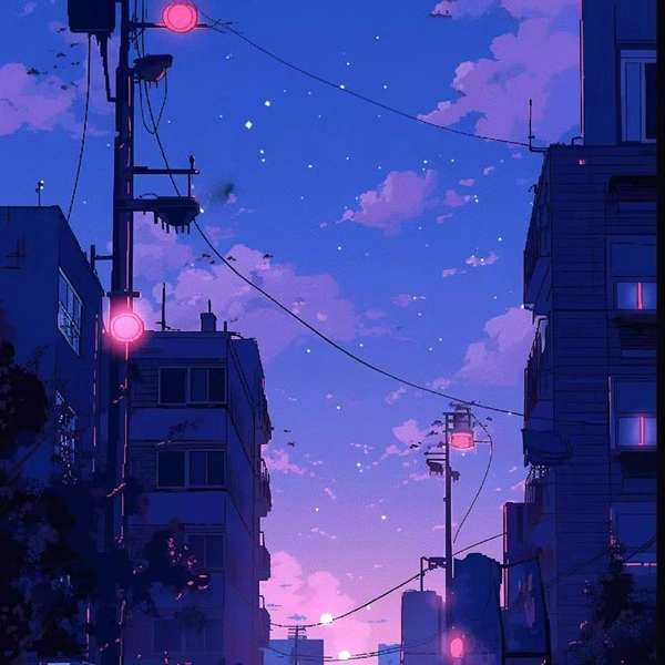 avatar buồn lofi hoàng hôn 3 