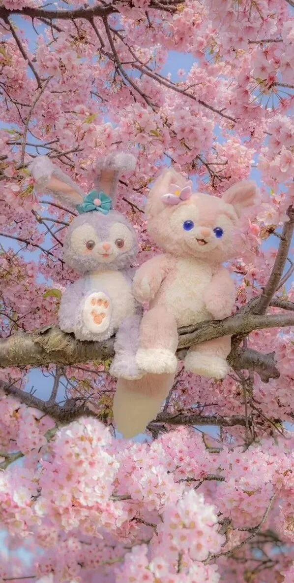 Avatar màu hồng cute chibi đáng yêu cho con gái