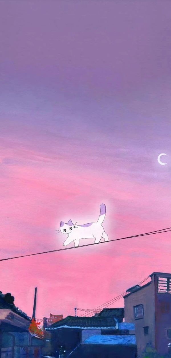 Avatar màu hồng cute phong cách cartoon ngộ nghĩnh