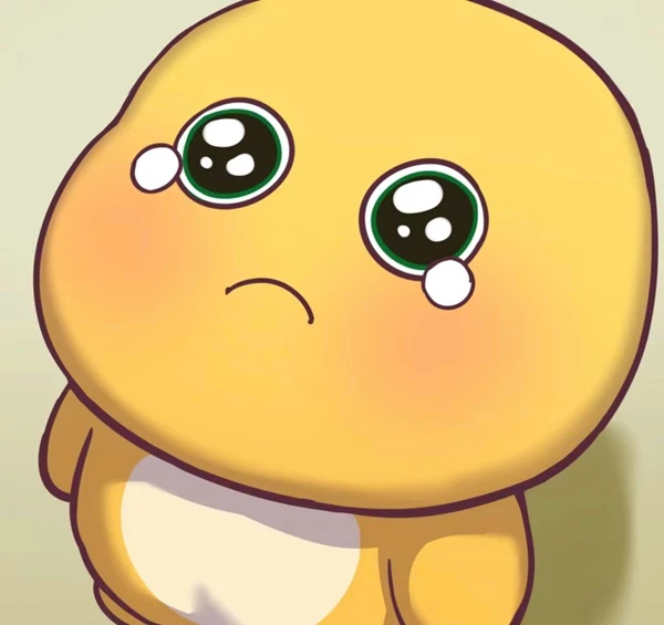Một nhân vật hoạt hình với một cái nhìn buồn bã trên khuôn mặt của anh ấy crying meme