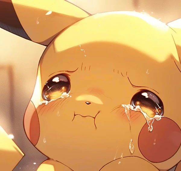một nhân vật hoạt hình với mũi to và đôi mắt to crying meme