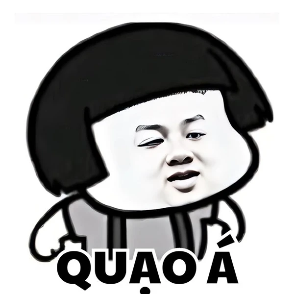 Một bản vẽ đen trắng của một người phụ nữ có mái tóc đen gấu trúc meme