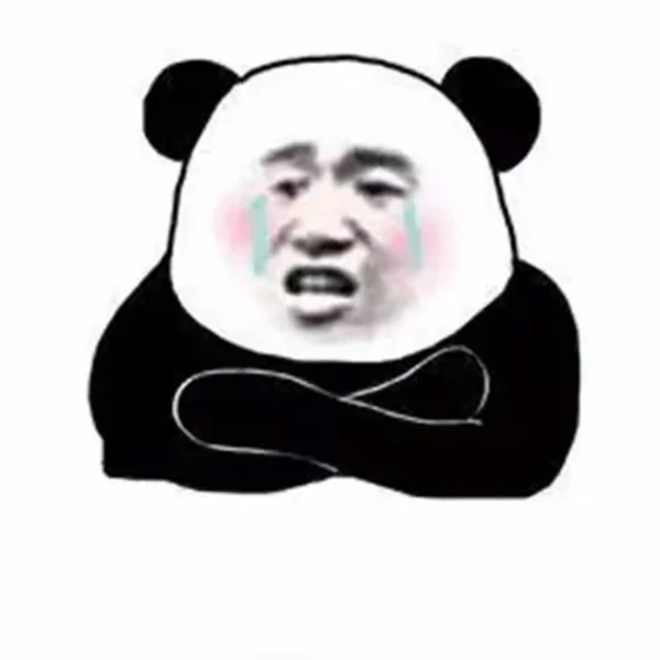 một con gấu trúc có một cái nơ quanh cổ của nó gấu trúc meme