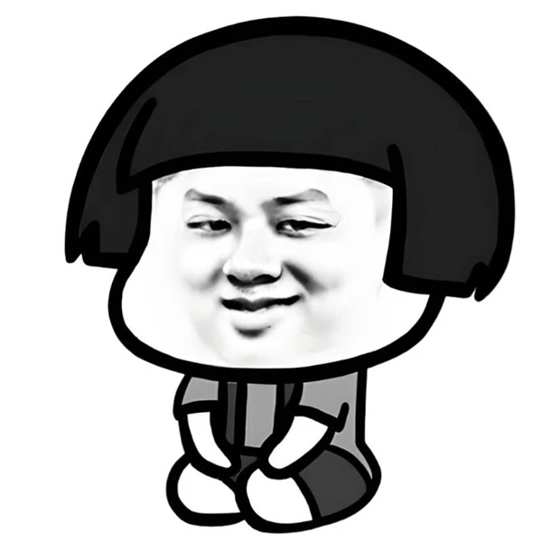 một nhân vật hoạt hình với khuôn mặt đen trắng gấu trúc meme