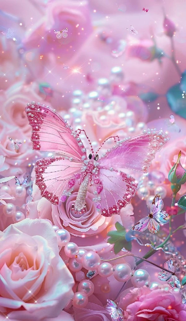 Hình nền điện thoại cute màu hồng pastel ngọt ngào