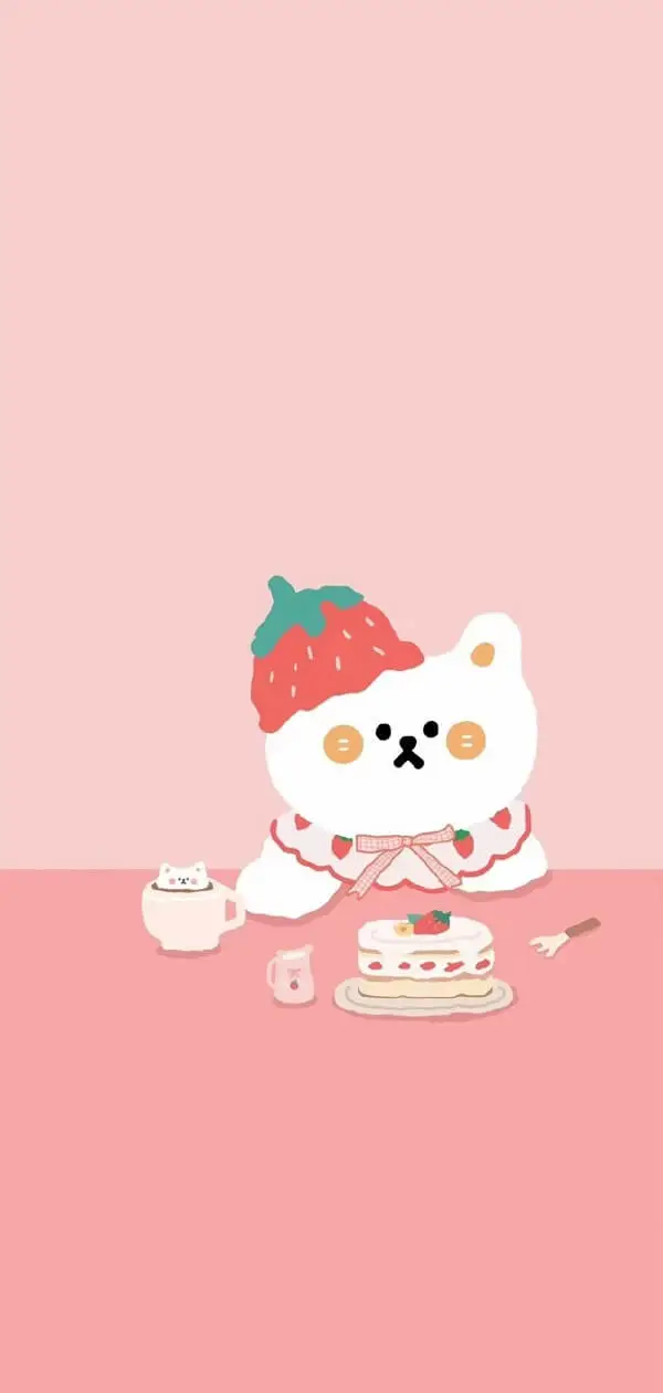Hình nền điện thoại màu hồng cute lấp lánh ánh sao