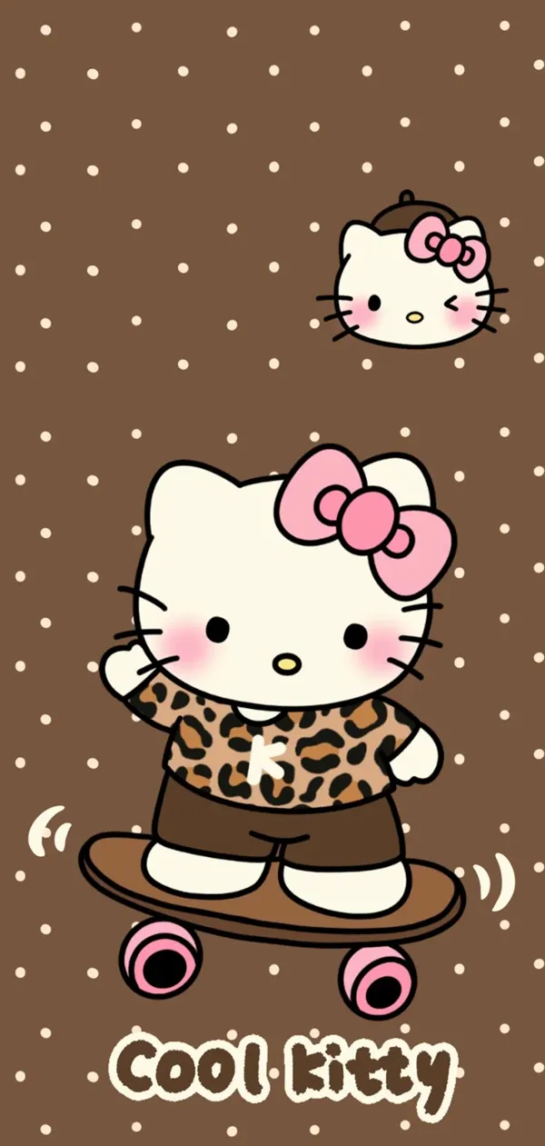 Hình nền Hello Kitty Hello Kitty Wallpapers Hello Kitty Wallpapers Hello Kitty Hình nền màu nâu Wallpapers