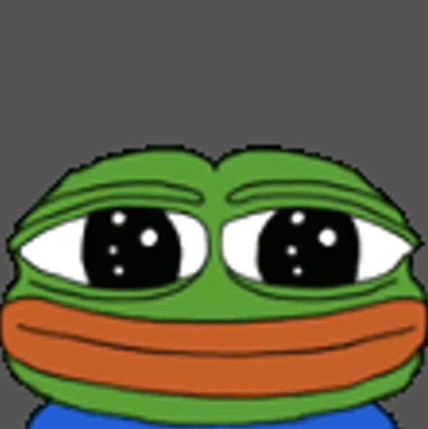 một con ếch với một chiếc khăn quanh cổ của nó meme frog