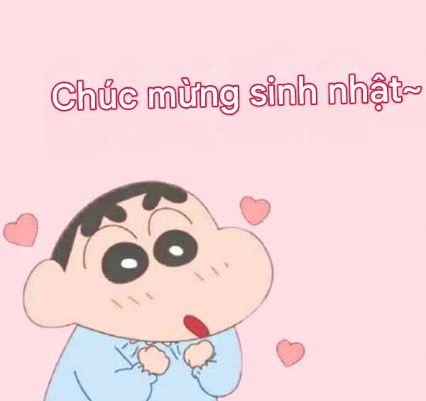 một nhân vật hoạt hình với một trái tim trên ngực anh ấy meme happy birthday