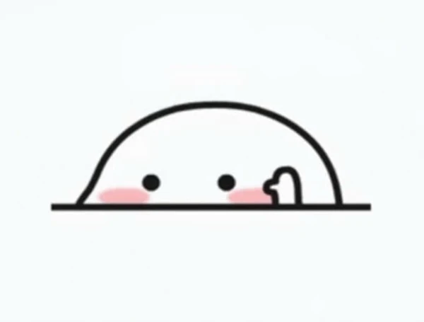 Một nền trắng với bản vẽ màu đen và trắng của khuôn mặt meme hello