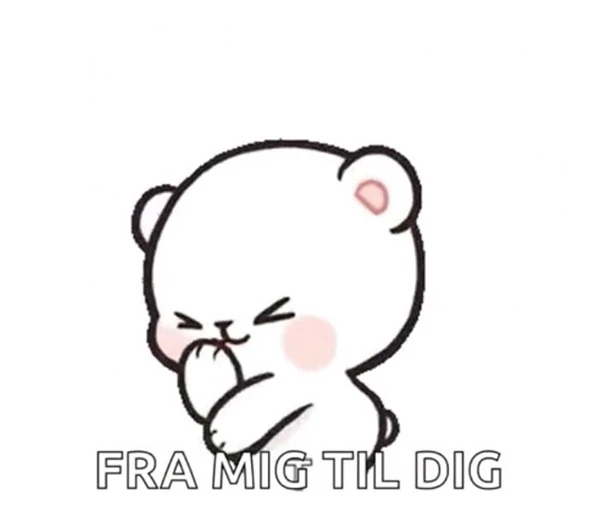 một con gấu bông trắng với gia đình lời nói meme ngại