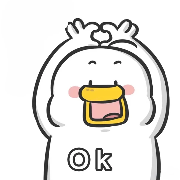 Một con gấu trắng với mũi màu vàng và mũi đen meme ok