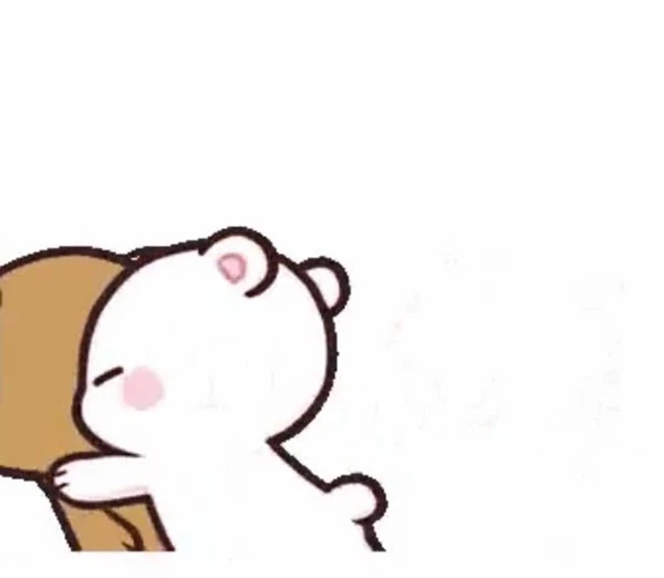 Một bộ phim hoạt hình với nền trắng meme tình yêu