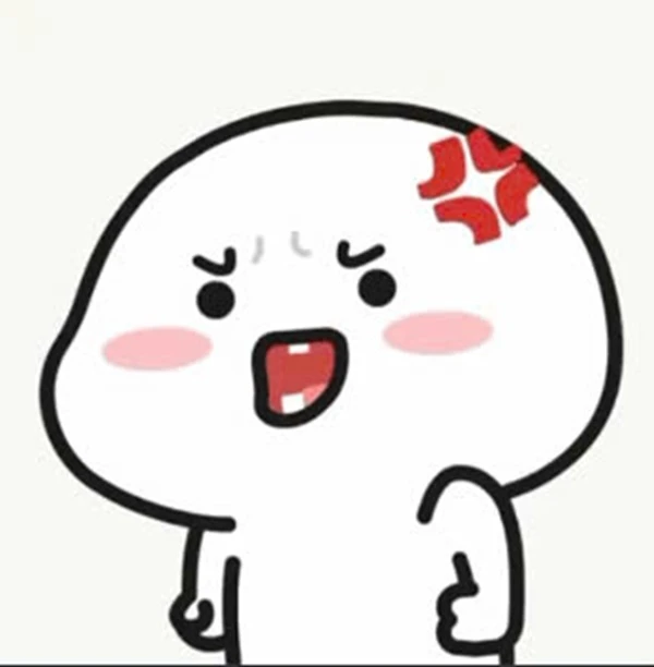 một nhân vật hoạt hình với một cây cung màu đỏ trên đầu meme tức giận