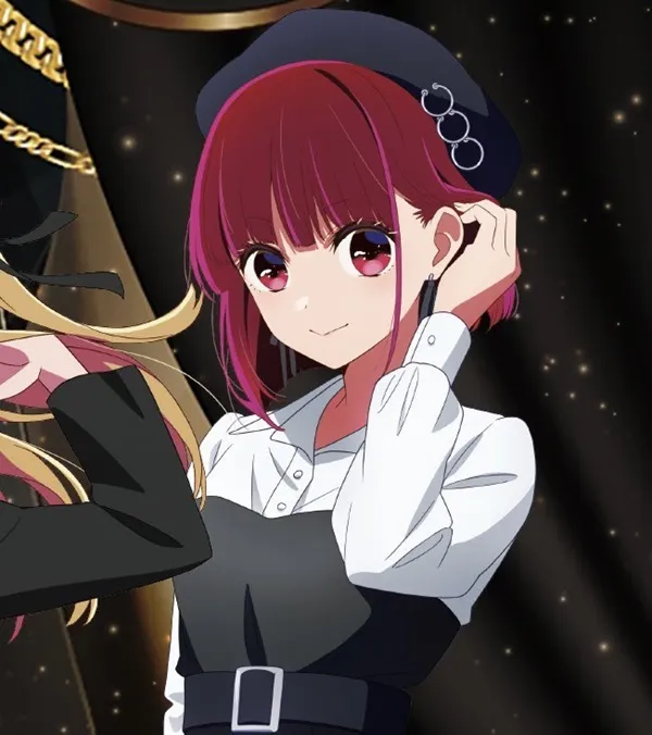 Ảnh arima kana hentai có hai nhân vật anime đang đứng cạnh nhau