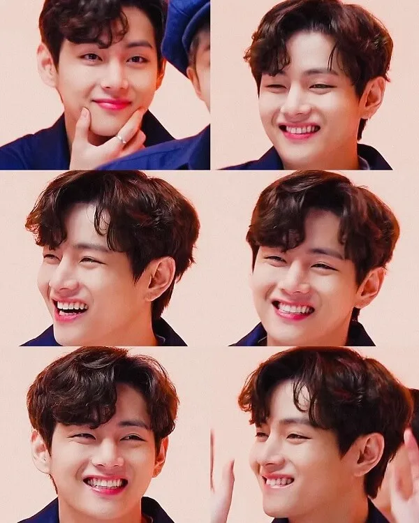 Ảnh bts ngầu đây là ghép của một người đàn ông có biểu cảm khuôn mặt khác nhau