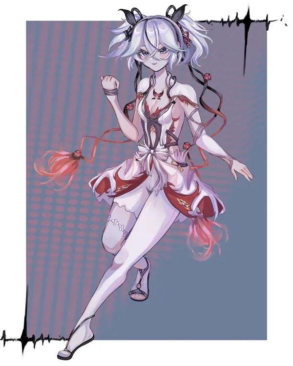Ảnh camellya hentai một bản vẽ của người phụ nữ mặc váy với tai và đuôi mèo