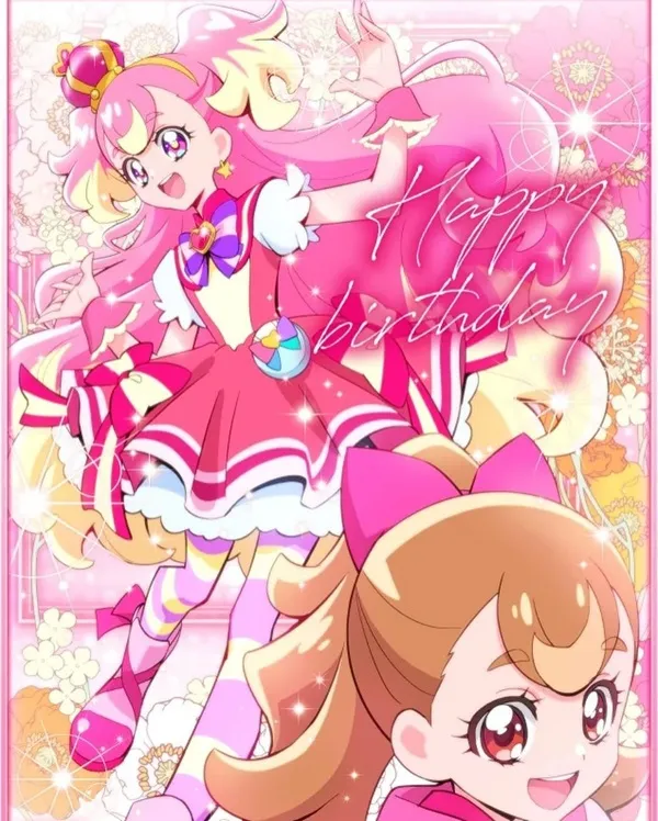 Ảnh cure wonderful chibi chúc mừng sinh nhật thủy thủ nữ hình nền-screenshots