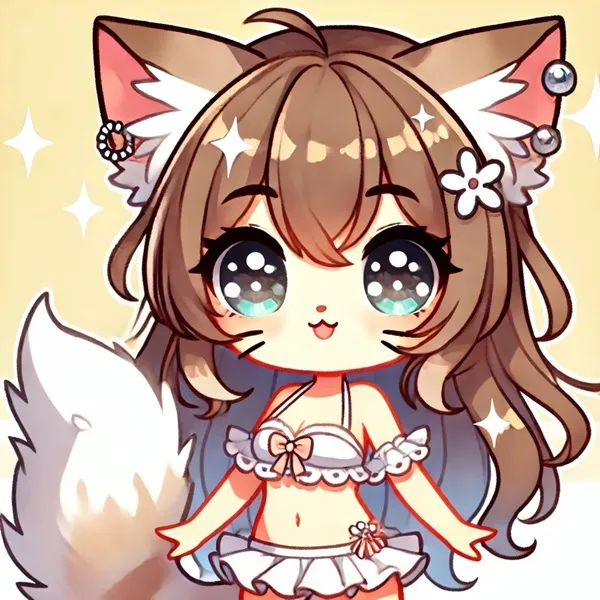 Ảnh konjiki no yami sexy cô gái anime dễ thương với đôi mắt to và tai mèo