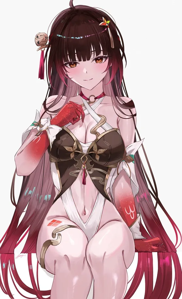 Ảnh lingsha hentai có một người phụ nữ mái tóc dài ngồi trên ghế
