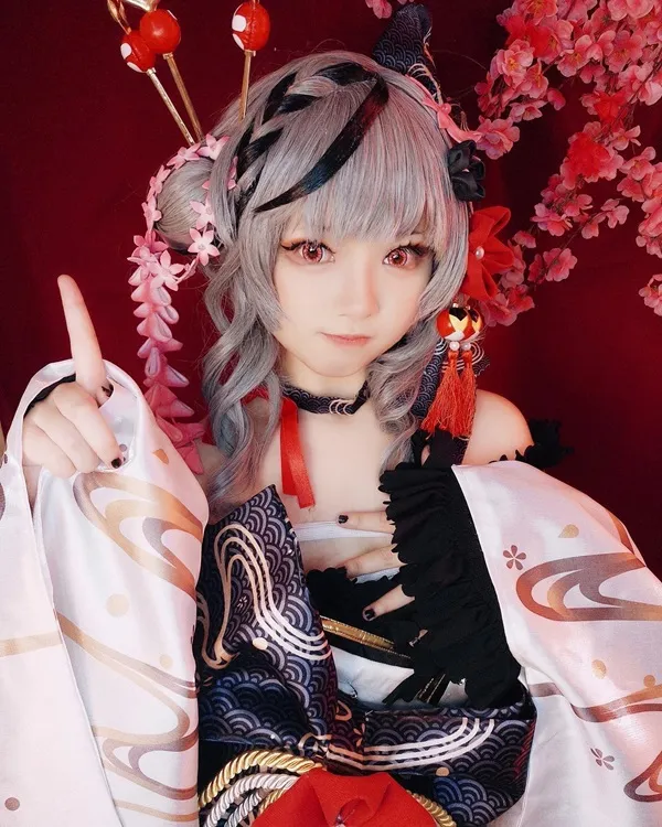 Hình ảnh sakamata chlo người phụ nữ châu sexy kimono sau sil