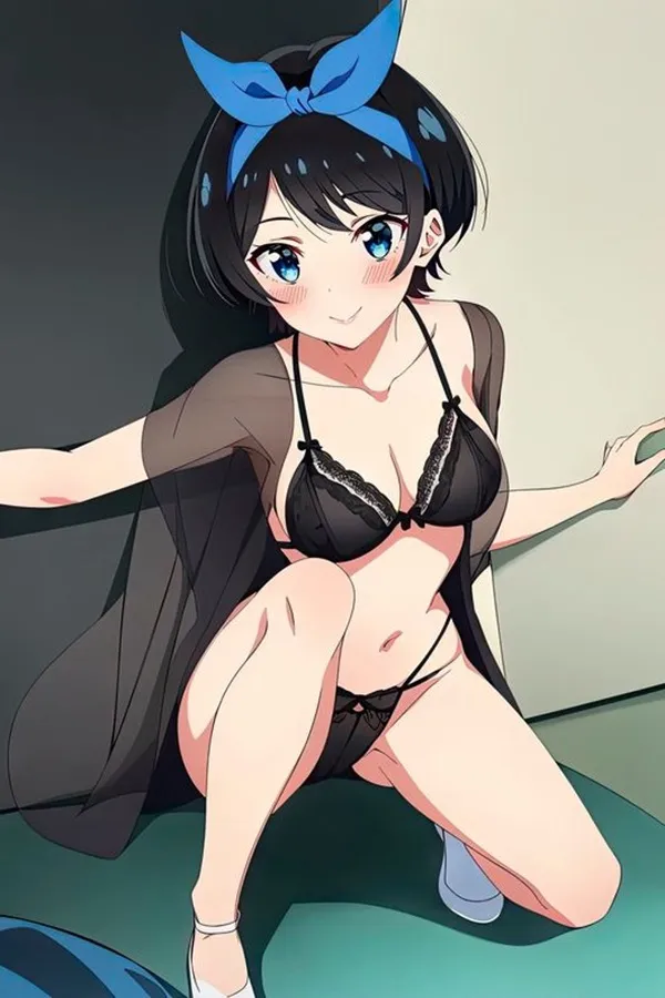 Ảnh sarashina ruka hentai có một hình phim hoạt của người phụ nữ trong bộ đồ lót