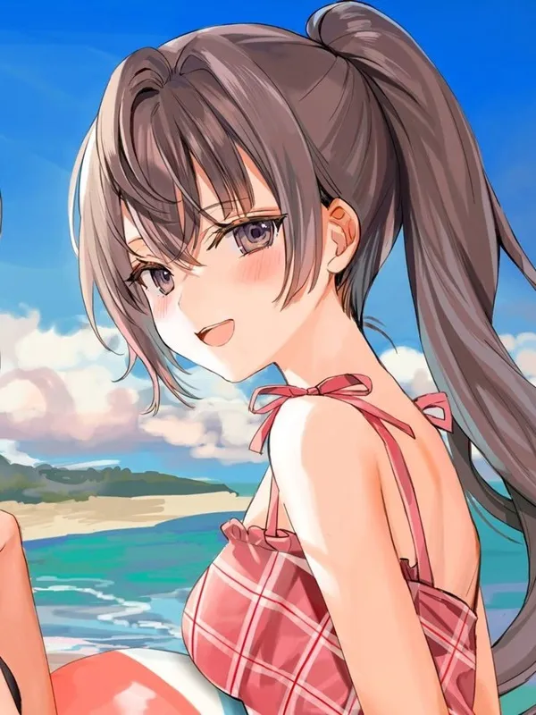 Ảnh suo yuki hentai người phụ nữ có mái tóc dài đứng trên bãi biển bên cạnh cơ thể của nước