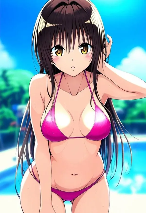 Ảnh yui kotegawa sexy hình của một người phụ nữ mặc bikini trên bãi biển