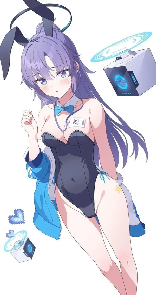 Ảnh hayase yuuka hentai có một người phụ nữ đang đứng cạnh máy