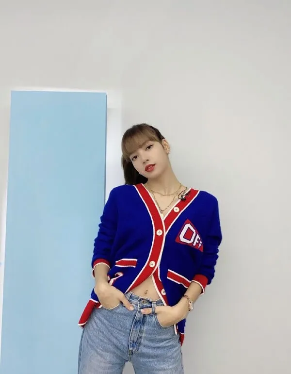 Hình ảnh lisa có một người phụ nữ đang đứng trước bức tường