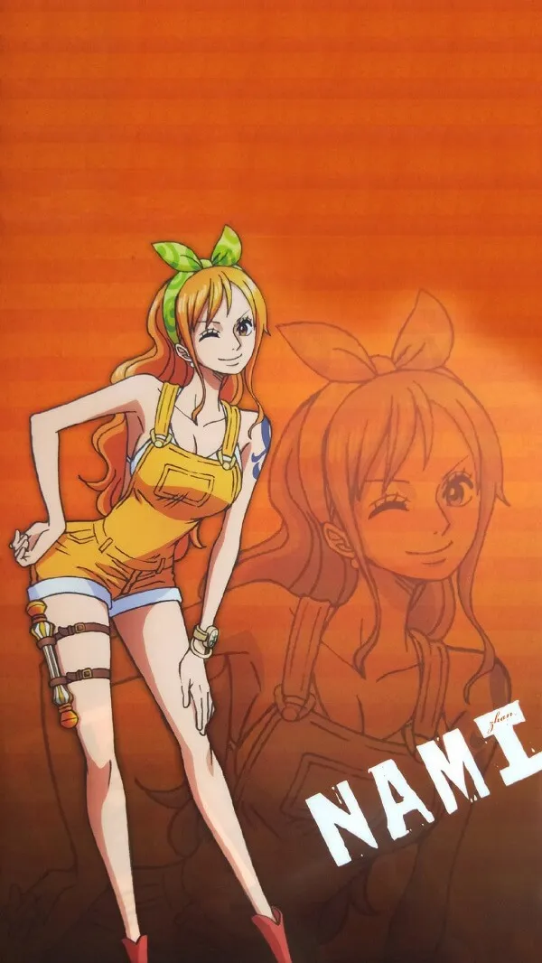 Hình ảnh nami one piece có một của nhân vật anime tên trên đó