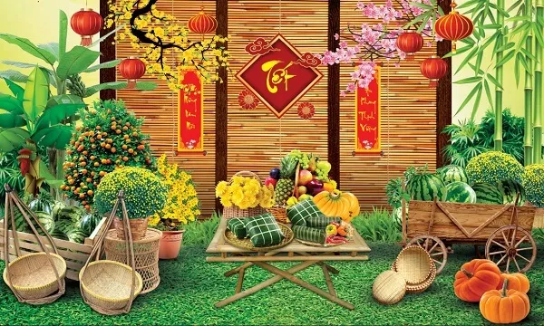 Một hình ảnh của khu vườn với nhiều loại hoa và thực vật khác nhau